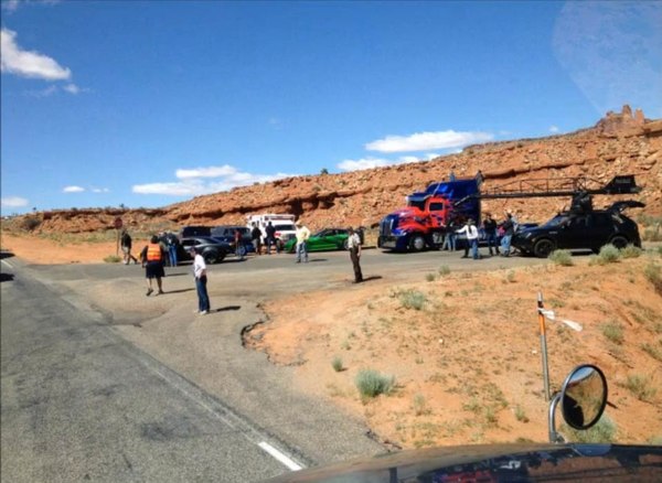 Transformers 4   Mystery Ambulance Vehicle Appears Again On Texas Set   Who Is The Medic Disguise 1 (1 of 2)